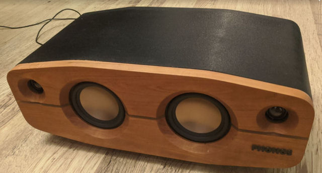 Finished front view