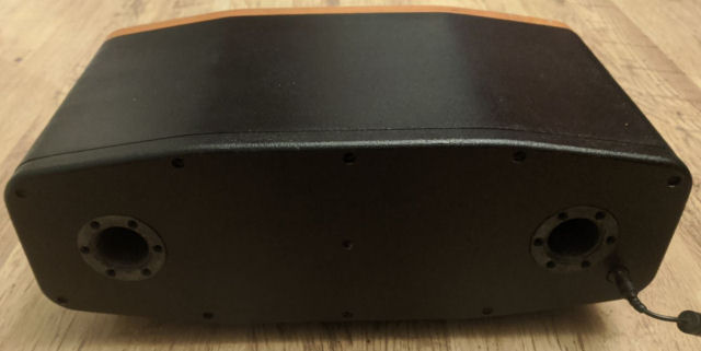 Finished rear view
